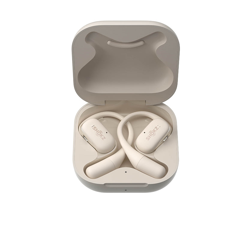Shokz OpenFit Open-Ear True Wireless Earbuds (Beige)