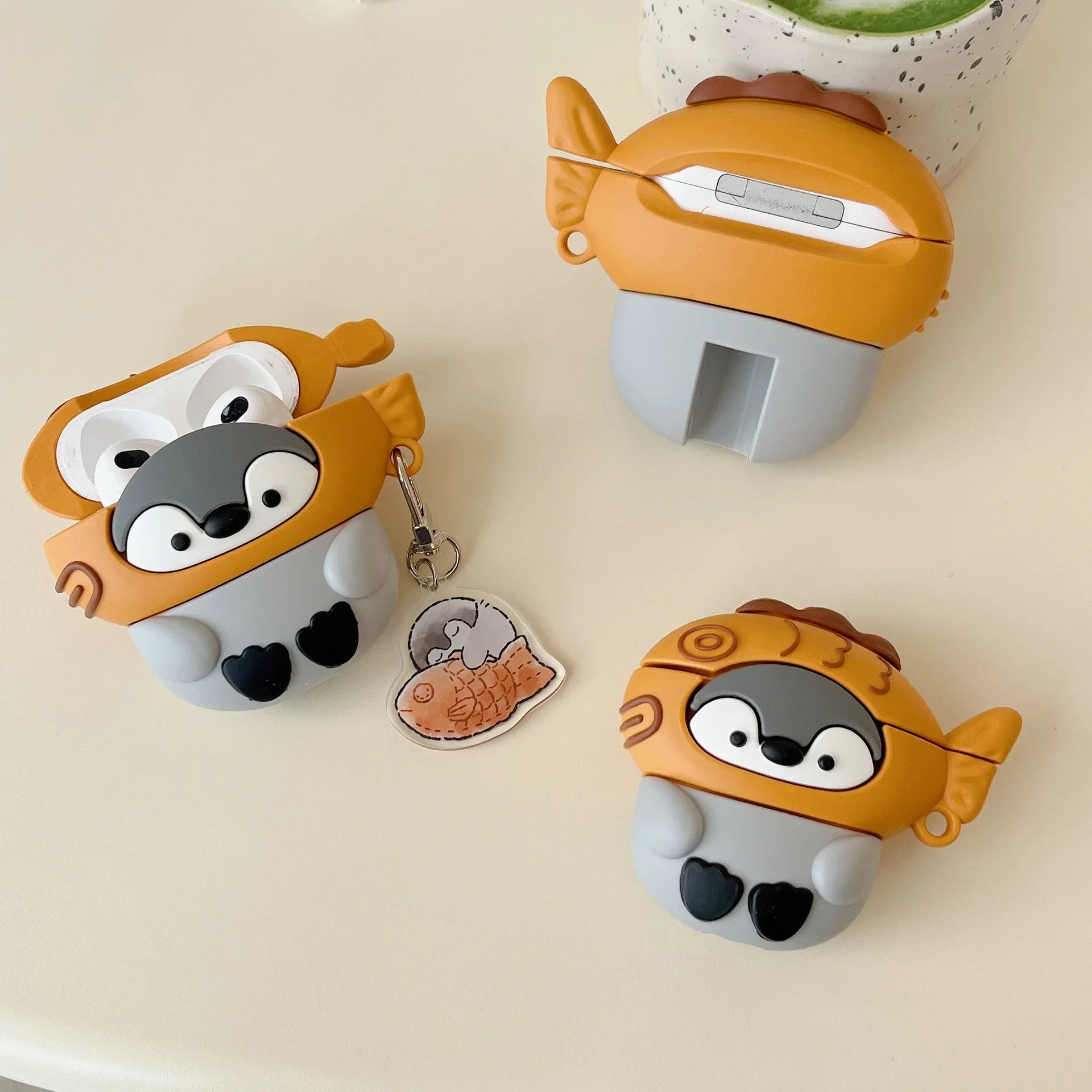 Taiyaki Penguin AirPods Case