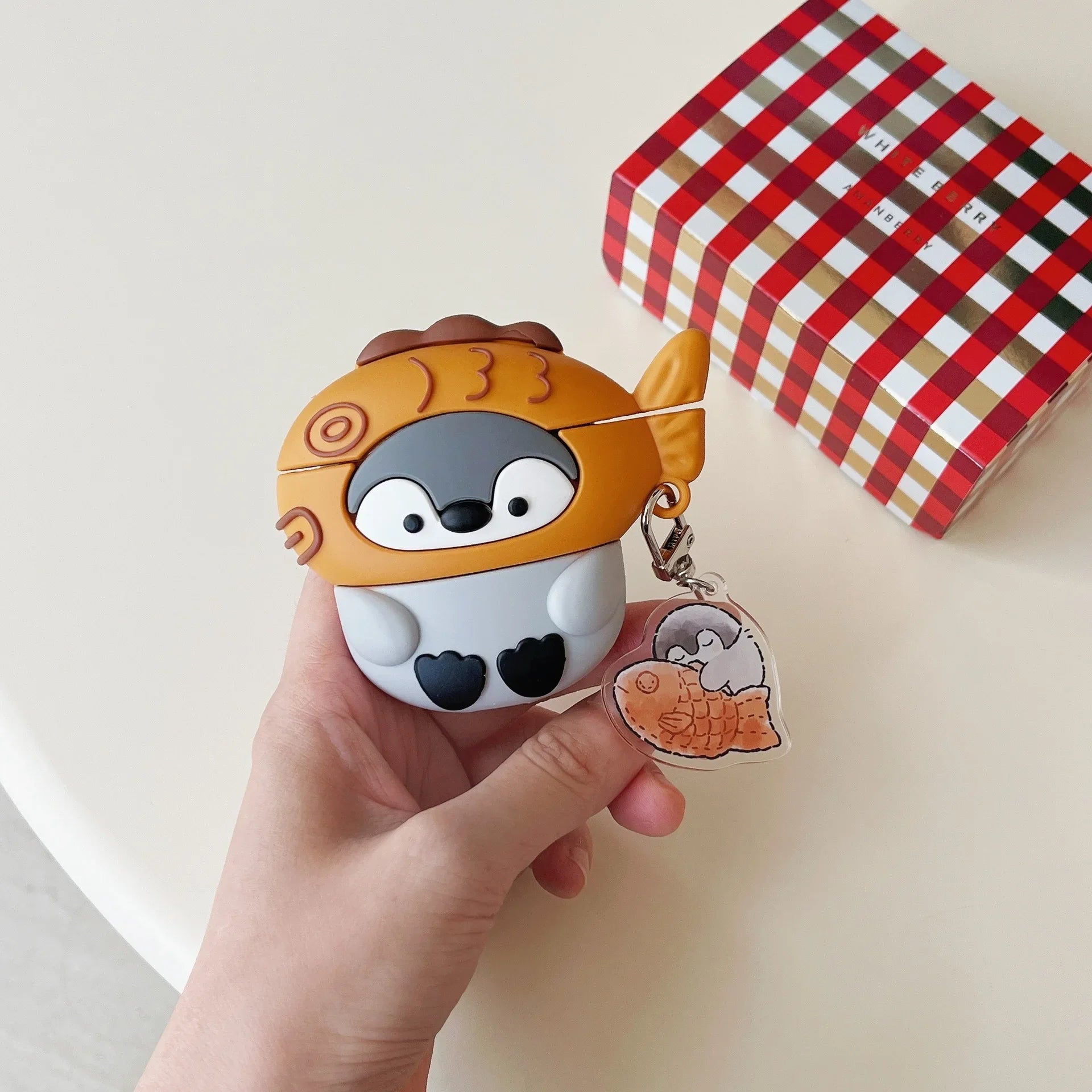 Taiyaki Penguin AirPods Case