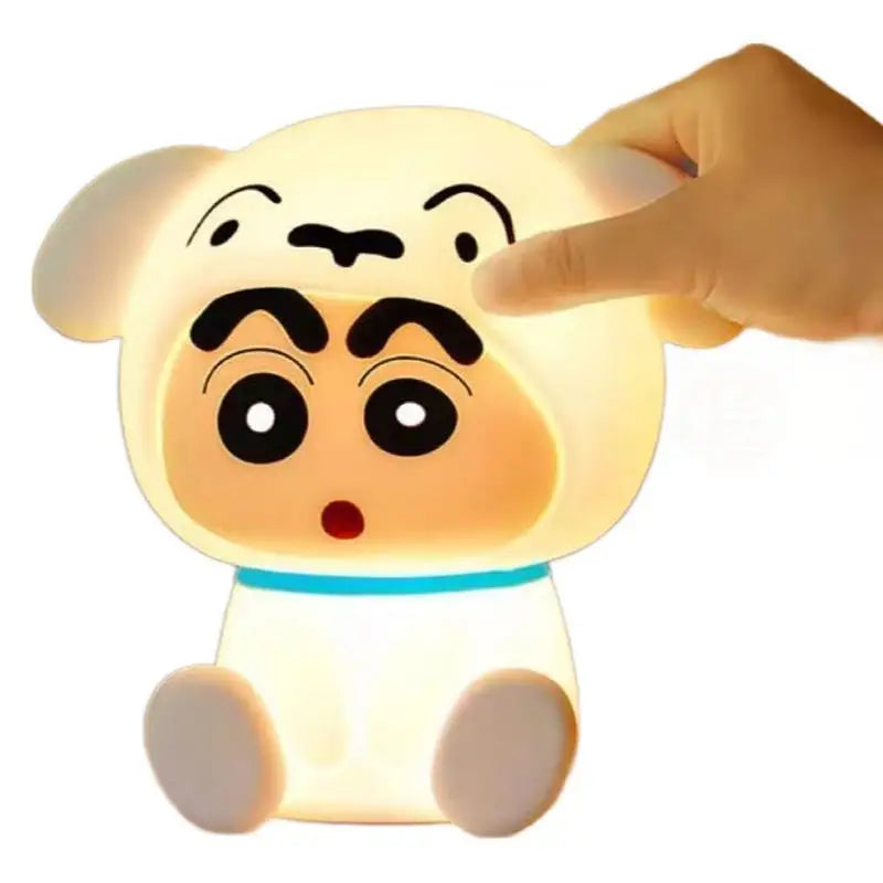 Anime Crayon Shin-Chan Patting Small Night Lamp