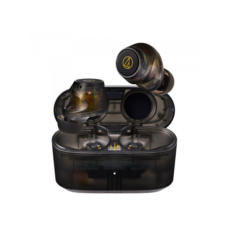 Audio-Technica ATH-CKS30TW+ TWS Earbuds (Transparent Black)