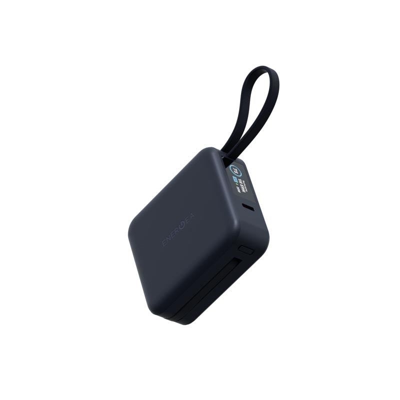 Energea Magpac Mini Plus 10000mAh Magsafe Compatible with Build in C Cable Power Bank (Blue)