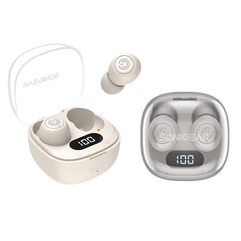 SonicGear TWS Jewel 2 (Beige)