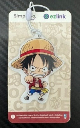 EZ Link Charm - One Piece (Luffy)