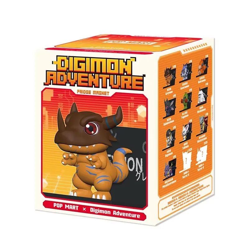 Digimon Adventure Fridge Magnet Series Mystery Blind Box Collectible Figures