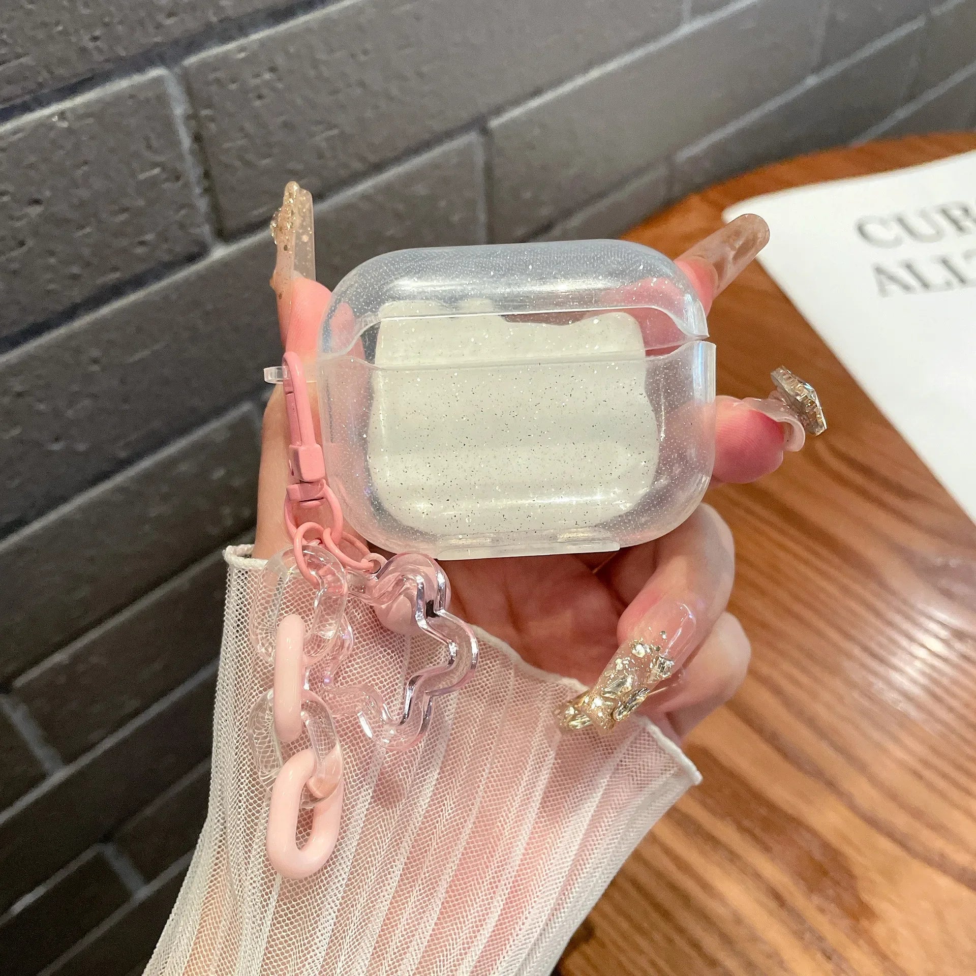 Hello Kitty AirPods Case with Keychain