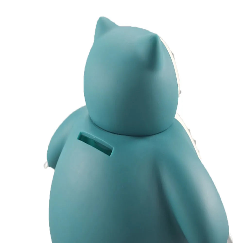 Anime Pokemon Snorlax Figure Model Piggy Bank Sitting Standing Snorlax Saving Pot Cartoon Doll Money Box