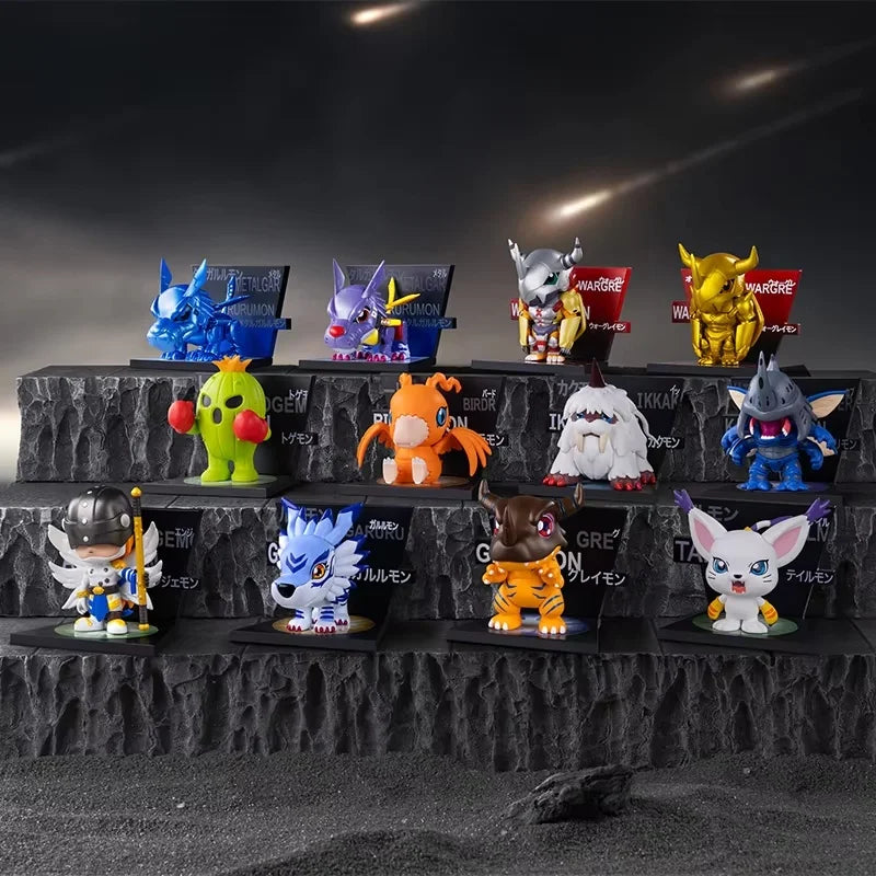 Digimon Adventure Fridge Magnet Series Mystery Blind Box Collectible Figures