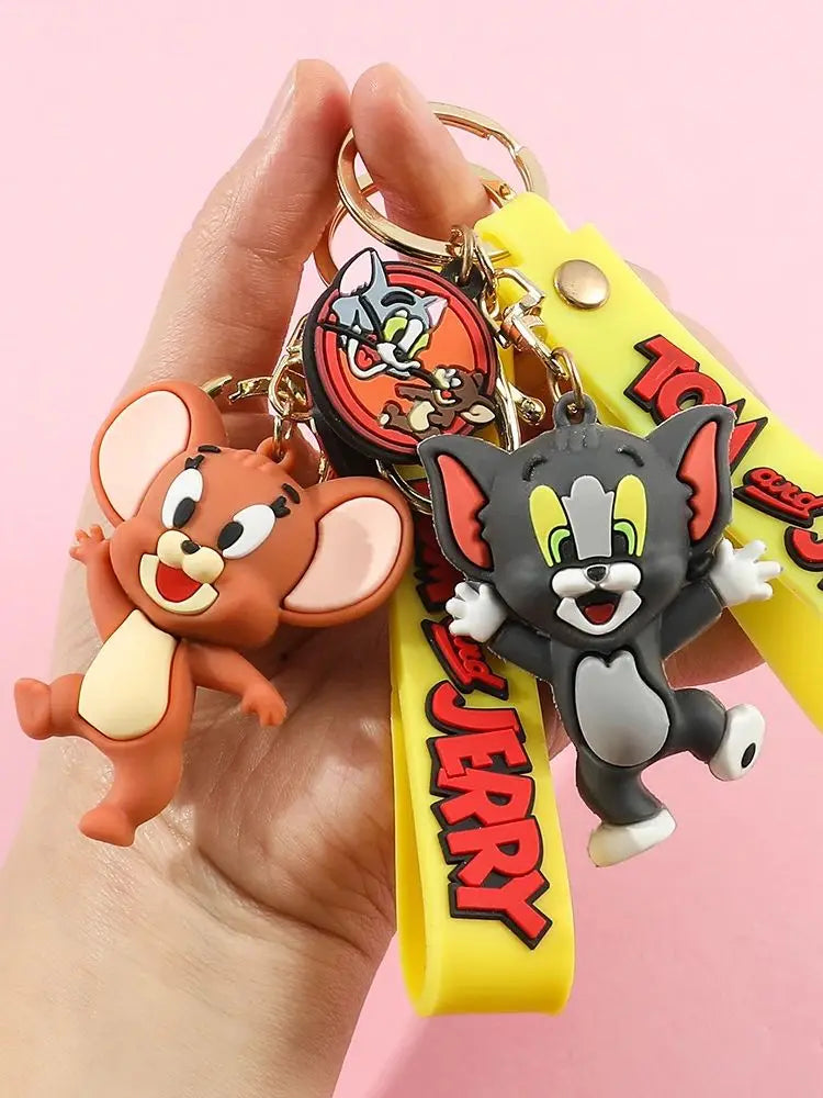 Tom and Jerry Keychain