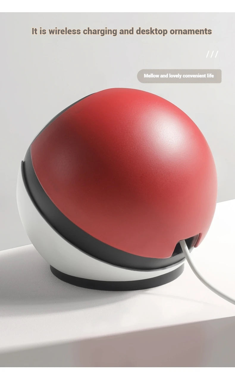 Pokemon Poké Ball Anime Peripheral Magnetic Phone Stand Elf Ball Desktop Stand Base Stand
