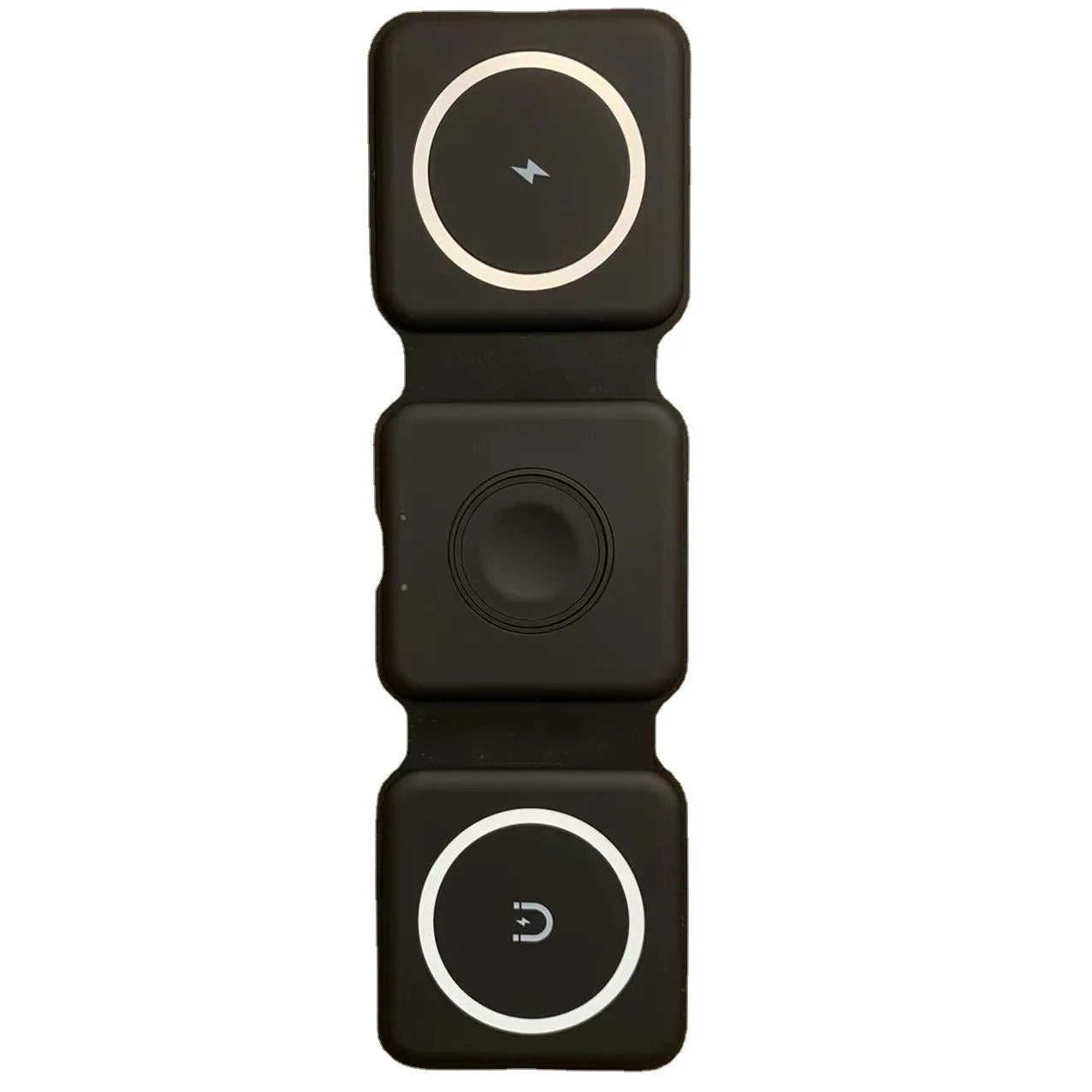 3 in 1 Foldable Wireless Charger Pad Stand Magnetic Fast Charging Dock Station Apple iPhone/Watch/AirPods