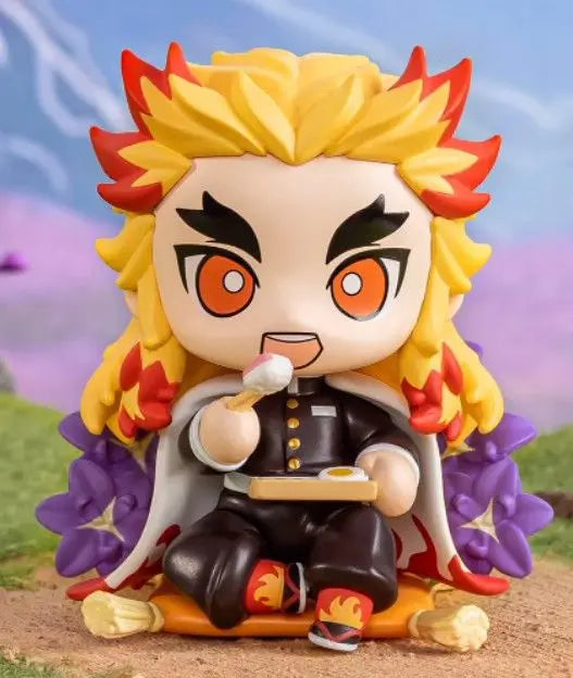 Demon Slayer Anime cartoon figure blind box (Kyojuro Rengoku)