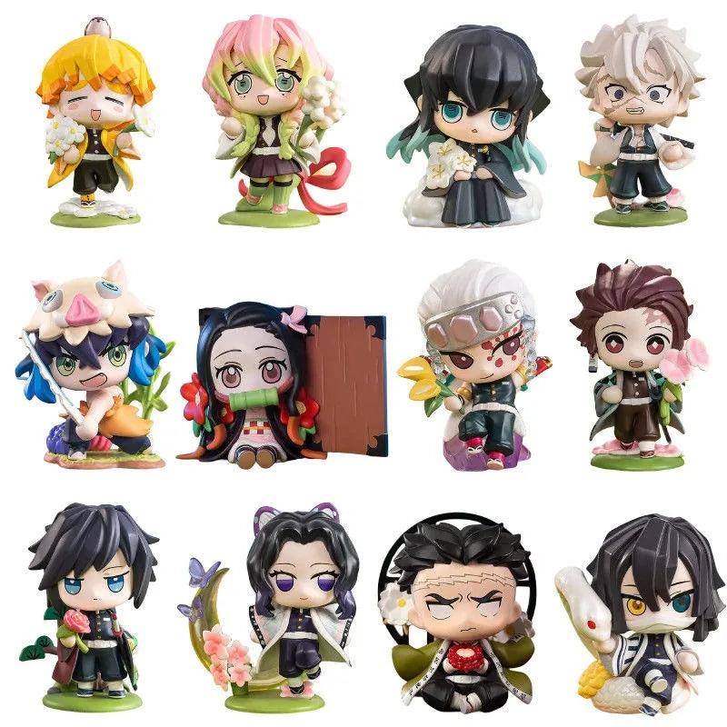 Demon Slayer Anime cartoon figure blind box