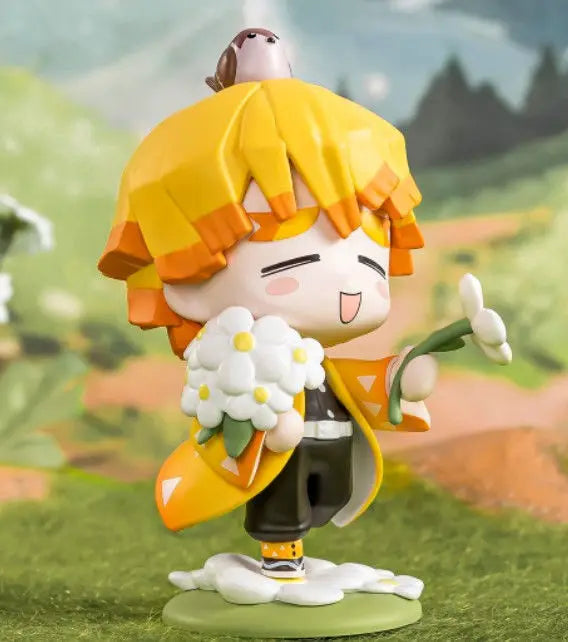 Demon Slayer Anime cartoon figure blind box (Zenitsu Agatsuma)