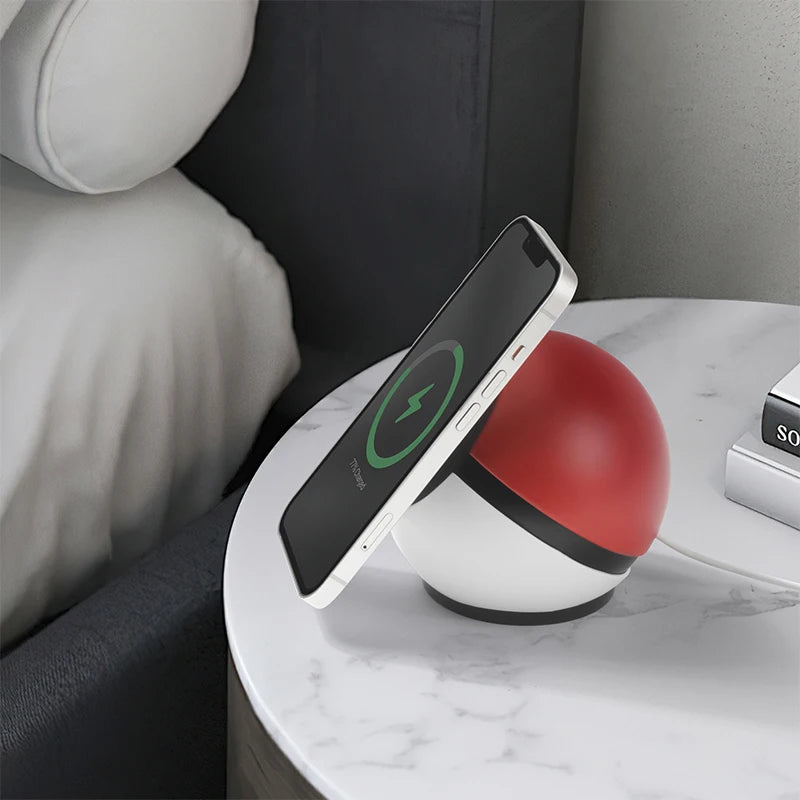 Pokemon Poké Ball Anime Peripheral Magnetic Phone Stand Elf Ball Desktop Stand Base Stand