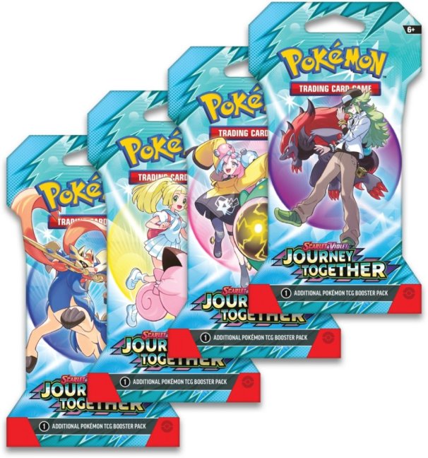 PKM TCG SV09 Journey Together Sleeved Booster