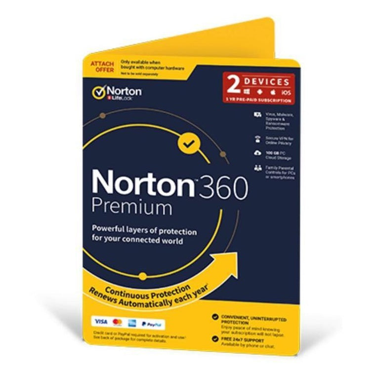 Norton 360 Premium (1-Year 2 Devices)